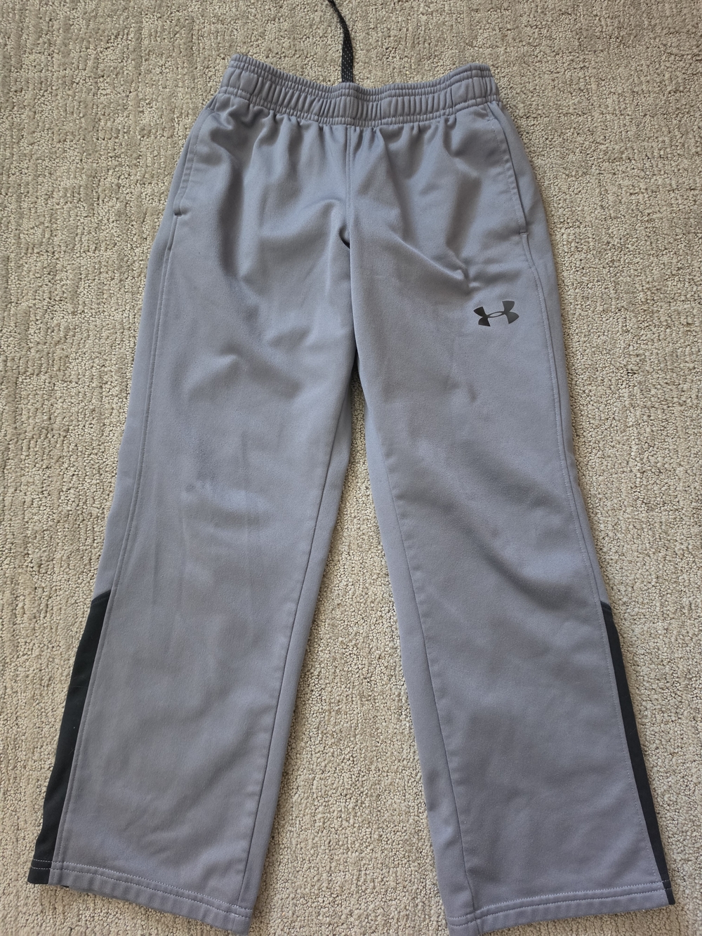 Under Armour Gray Athletic Sweatpants Size Boys Small